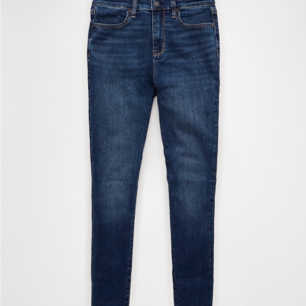 American Eagle Outfitters Dark Blue Next Level Jeggings